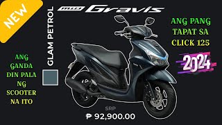 2024 YAMAHA MIO GRAVIS 125 DARK PETROL [upl. by Esinert328]