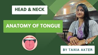 Anatomy of Tongue Larynx and Pharynx  Bangla Demonstration of Tongue  Viscera of Tongue [upl. by Hillman]