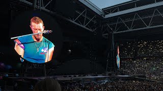 Coldplay  Everglow  live in Düsseldorf 23072024  MerkurSpielArena [upl. by Atnuahc]