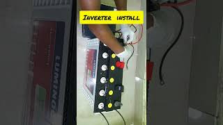 Inverter installytshorts youtubeshorts electrical vairalvideo [upl. by Larimore63]