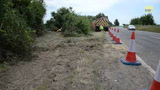 Woman dies in crash on Romney Marsh [upl. by Kciredor]