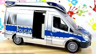 Police Car  Radiowóz Policyjny  Emergency Van  Dickie Toys  Simba  3313919  Recenzja [upl. by Solorac757]