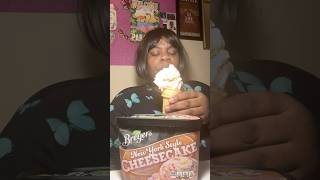 Best Breyers New York Style Cheesecake Ice Cream Strawberry [upl. by Clere]