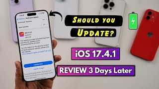 iOS 1741 Review after 3 days  Should you update to iOS 1741 [upl. by Routh]