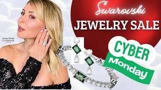 CYBER MONDAY  SWAROVSKI JEWELRY HAUL amp TRY ON plus MELINDA MARIA [upl. by Vasily]