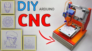 How to make mini CNC plotter 2D using scrap DVD Rom amp Arduino [upl. by Aileme484]