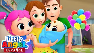 ¡Bienvenido Nuevo Hermanito Canción del nuevo Bebé  Canciones Infantiles  Little Angel Español [upl. by Irah]