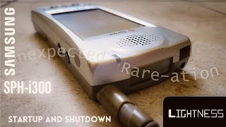 Samsung SPHi300 Startup and shutdown [upl. by Dash]