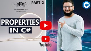 Properties In C  Part2  C Properties  Types of Properties C  Properties Csharp HindiUrdu [upl. by Gizela245]