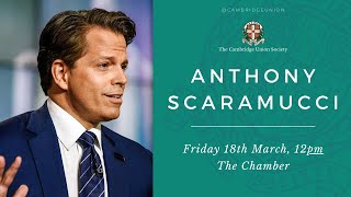 Anthony Scaramucci  Cambridge Union [upl. by Suilienroc286]