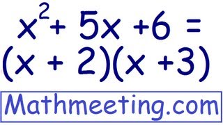 factoring trinomials [upl. by Amzaj]