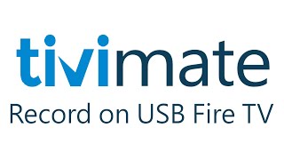 Record TiviMate TV programs on Firestick with external storage [upl. by Irena]