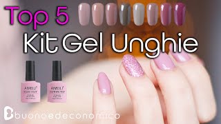 Top 5  Migliore Kit gel per unghie 2021  Guida allacquisto del kit per manicure semipermanente [upl. by Eilla594]