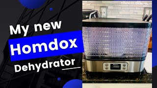 Unboxing Homdox Dehydrator [upl. by Porush]