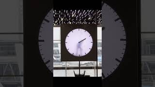 Maarten Baas Schiphol Clock A Timeless Work of Art [upl. by Gasser919]