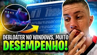 SIM COMO FAZER DEBLOATER NO WINDOWS E GANHAR MUITO DESEMPENHO FAÇA AGORA [upl. by Akinoj563]