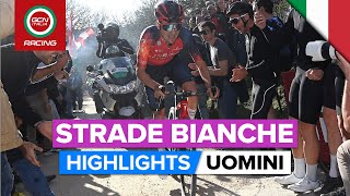 Strade Bianche 2023 Highlights  Uomini [upl. by Brackett188]