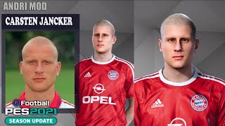 PES 2021  PREVIEW ORDER FACE YOUNG CARSTEN JANCKER [upl. by Verney707]