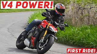 2023 Ducati Streetfighter V4S  Too much for the road [upl. by Sallad]