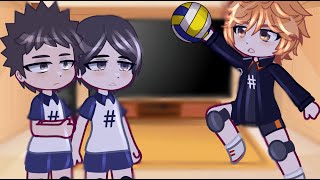 Past Kageyamas Team React To Hinata Shoyo  Hakyuu  Gacha React [upl. by Oicneserc]