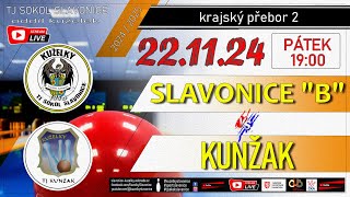 KP2  22112024  Slavonice B vs Kunžak [upl. by Alicia21]