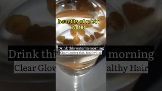 benefits of raisin water benefits shortsfeed recipe shortvideo [upl. by Daisi]