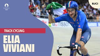 Track Cycling  Elia Viviani ITA [upl. by Lirva]