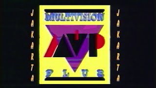 Intro Beragam Multivision Plus 1992 Rare Version [upl. by Yelhsa64]