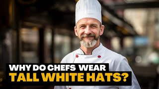 Why do chefs wear tall white hats The history of the chefs toque [upl. by Anana]