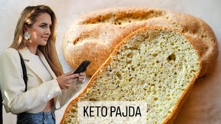 KETO PAJDA• KETO CHLEB 🔥 [upl. by Hukill915]