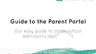 Parent Portal School Application short video guide [upl. by Noyr683]