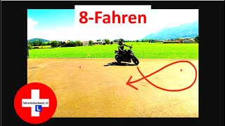 Töffprüfung Schweiz 8 fahren [upl. by Ahsiyn]