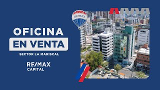 Oficina en Venta sector La Mariscal  REMAX Capital [upl. by Ruthi]