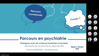 Parcours en psychiatrie  dialogues avec les sciences humaines et sociales 13 [upl. by Leshia]