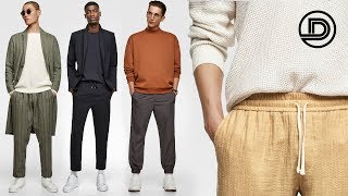 How To Style Joggers LIKE A GROWN UP SweatPants — Mens Fashion [upl. by Thalia]