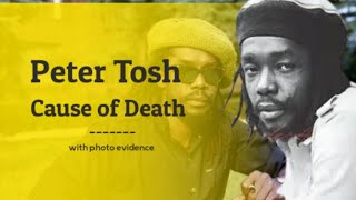 CAUSE Of DEATH Peter Tosh  Jamaican recording artiste [upl. by Sioled272]