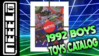 Mattels 1992 Boys Toy Catalog  Streex  HOOK  American Gladiators  Air Pro Hockey Commercials [upl. by Infield]