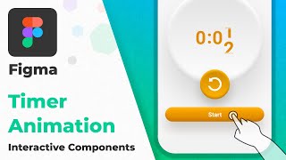 Creating a Timer Animation in Figma using Interactive Components [upl. by Duffie427]