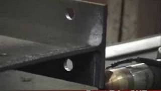 Bolt Holes on Steel beam [upl. by Field377]