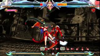 Blazblue ChronoPhantasma Extend Litchis Astral During OverdriveUnlimited Mode [upl. by Fancy]