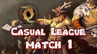 Callers Bane Casual League Match 1 vs CyberMongoose Scrolls gameplay [upl. by Bobinette]