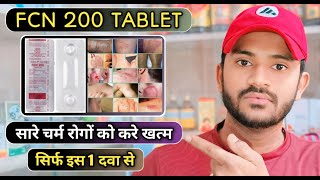 Fcn 200mg tablet uses dose benefits and Side effects full review in hindihow to use fcn tablet [upl. by Halsted]