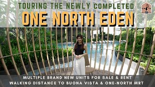 Exploring the newly completed condo OneNorth Eden Stay in brand new units  Buona amp Onenorth MRT [upl. by Nicolis289]