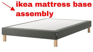 IKEA ESPEVAR Mattress Base With Bed Frame Assembly [upl. by Berk]