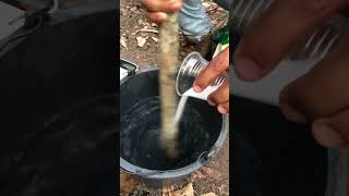 Como funciona el Hidrogel y como se aplica agricultura cacao viralyoutube [upl. by Penrod]