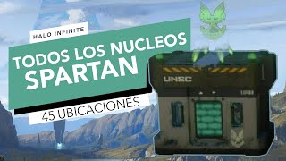 Guía de núcleos spartan de Halo Infinite  Coleccionables de Halo Infinite [upl. by Anawal17]