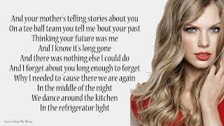 Taylor Swift  All Too Well  Lyrics Songs [upl. by Lovett348]