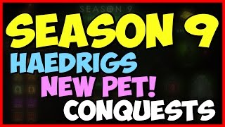 Diablo 3 Season 9 Rewards New Pet Haedrigs Conquests Patch 243 [upl. by Robinson]