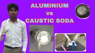 ALUMINIUM vs CAUSTIC SODA  In Hindi ExperimentDada [upl. by Aset]