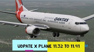 How to update X Plane 1132 to 1141 in 1080p 60fps [upl. by Athalla184]